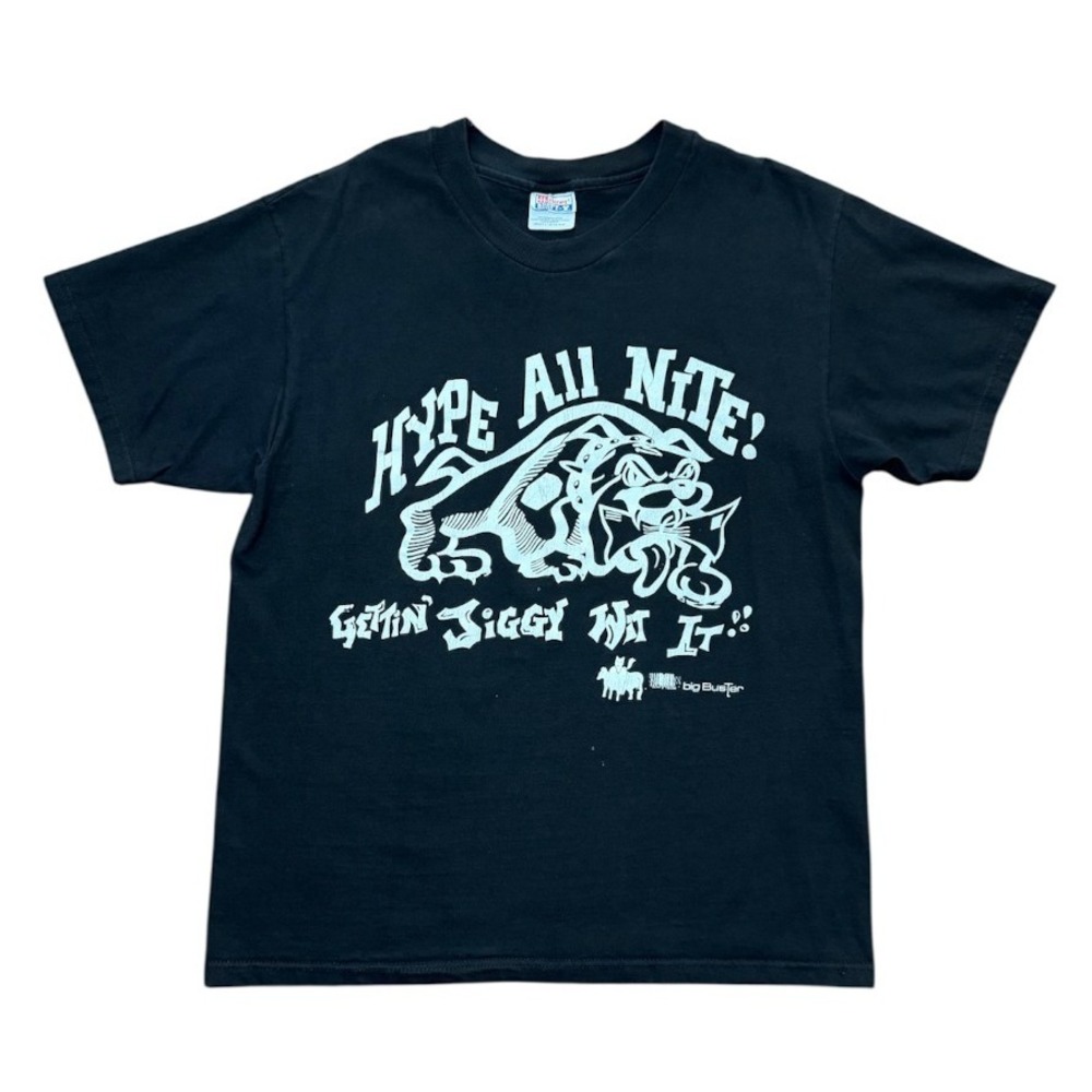 Vintage 90s Hype All Nite Gettin Jiggy Wit It Will Smith Parody Big Dogs T-shirt
